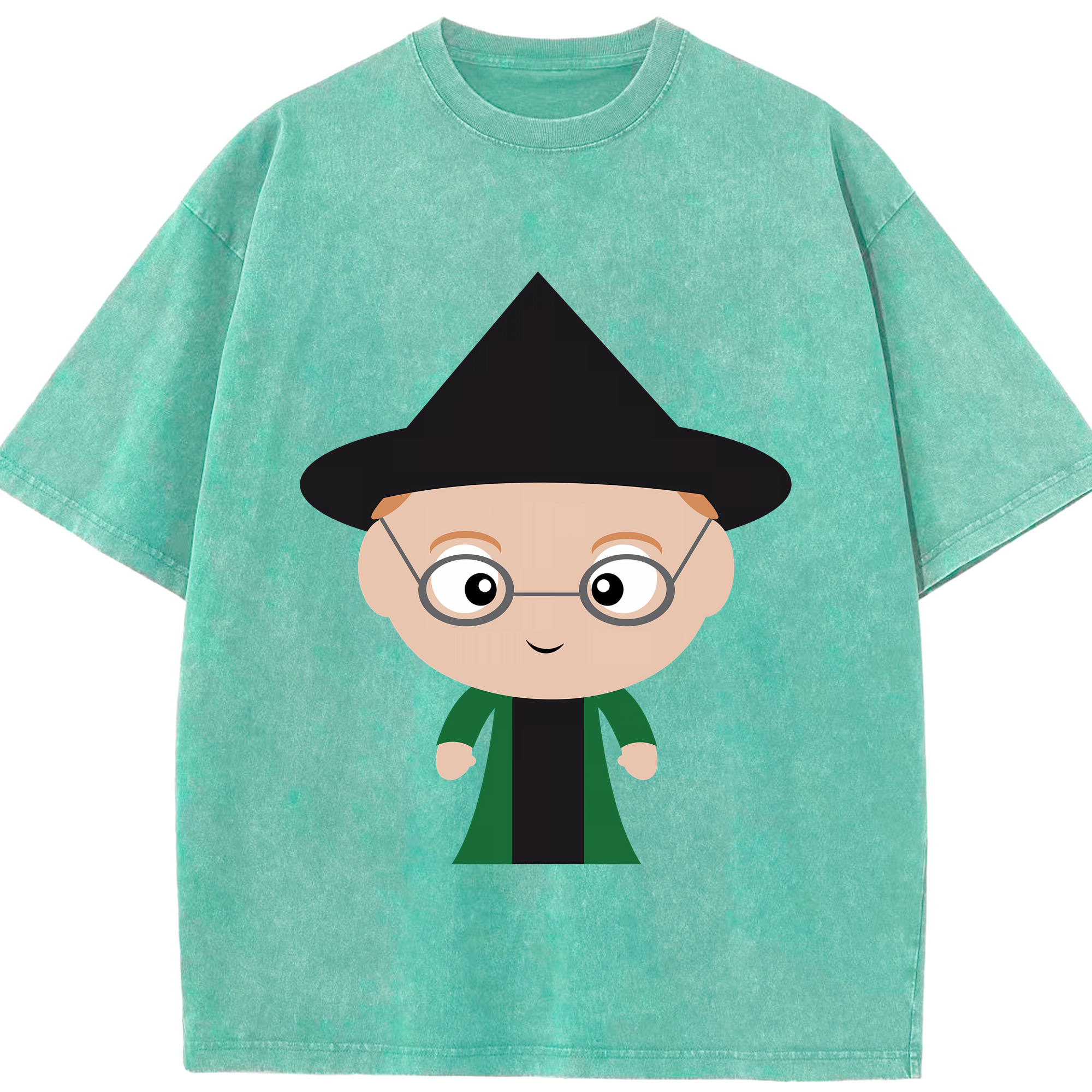 （画像用） Harry Potter ハリー・ポッターシリーズ 綿100% ヴィンテージ風 半袖Tシャツ（フロントプリント）